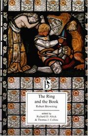 Cover of: The ring and the book by Robert Browning
