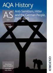 Cover of: Antisemitism Hitler And The German People 19191942 by 