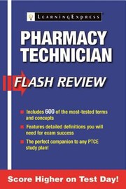 Cover of: Pharmacy Technician Flash Review