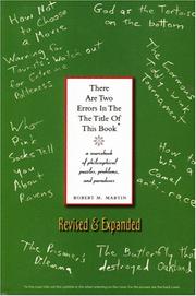Cover of: There Are Two Errors in the the Title of This Book by Robert M. Martin