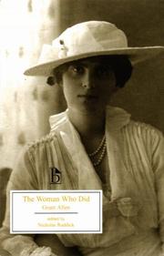 Cover of: The Woman Who Did by Grant Allen