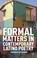 Cover of: Formal Matters In Contemporary Latino Poetry