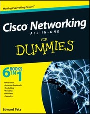 Cisco Networking Allinone For Dummies by Edward Tetz
