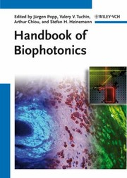 Cover of: Handbook Of Biophotonics