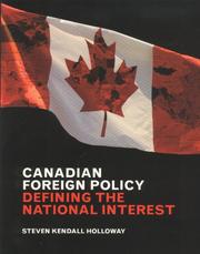 Cover of: Canadian Foreign Policy by Steven Kendall Holloway