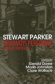 Dramatis Personae  Other Writings by Gerald Dawe