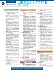 Cover of: American History 2  Reas Quick Access Reference Chart
            
                Quick Access