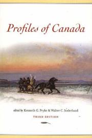 Cover of: Profiles of Canada by edited by Kenneth G. Pryke and Walter C. Soderlund.