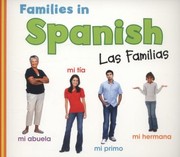 Cover of: Families In Spanish Las Familias