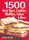 Cover of: 1500 Best Bars Cookies Muffins Cakes More