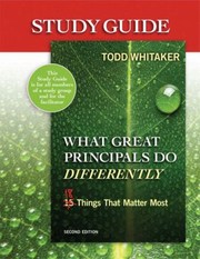 Cover of: What Great Principals Do Differently Eighteen Things That Matter The Most 2nd Edition by 