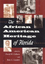 Cover of: The African American Heritage Of Florida