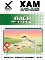 Cover of: Gace English 020 021 Teacher Certification Exam