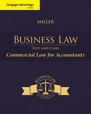 Cover of: Business Law Text And Cases