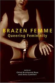 Cover of: Brazen femme by edited by Chloë Brushwood Rose and Anna Camilleri.