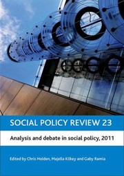 Cover of: Analysis And Debate In Social Policy 2011
