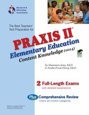 Cover of: The Best Teachers Test Preparation For Praxis Ii Elementary Education Content Knowledge 0014