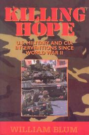 Cover of: Killing Hope by William Blum