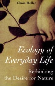 Cover of: Ecology of Everyday Life