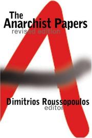 Cover of: Anarchist Papers | Dimitrios Roussopoulos