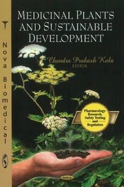 Cover of: Medicinal Plants and Sustainable Development by 