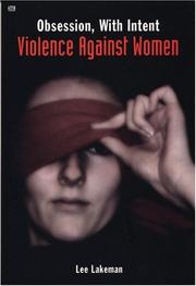 Cover of: Obsession With Intent: Violence Against Women