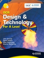 Cover of: Ocr Design And Technology For A Level