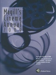 Cover of: Magills Cinema Annual 2009 A Survey Of The Films Of 2008