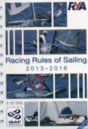 Cover of: The Racing Rules Of Sailing For 2013 2016