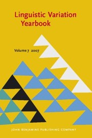 Cover of: Linguistic Variation Yearbook 2007