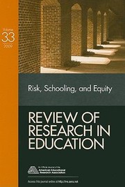 Cover of: Risk Schooling and Equity
            
                Review of Research in Education by 