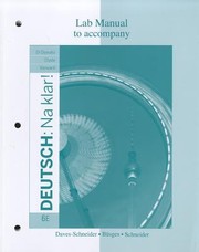 Cover of: Laboratory Manual for Deutsch by 