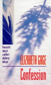 Cover of: Confession by Elizabeth Gage