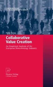 Cover of: Collaborative Value Creation
            
                Contributions to Management Science Paperback