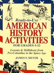 Cover of: Readytouse American History Activities For Grades 512 by 