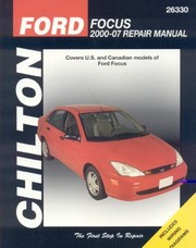 Cover of: Chiltons Ford Focus