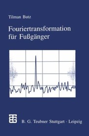 Cover of: Fouriertransformation Fur Fussganger