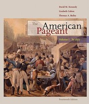 Cover of: The American Pageant A History Of The American People by Thomas A. Bailey, Thomas Andrew Bailey, Thomas Bailey, Thomas Andrew Bailey