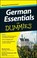 Cover of: German Essentials For Dummies