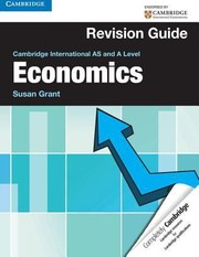 Cover of: Cambridge International as and a Level Economics Revision Guide
            
                Cambridge International Examinations by 