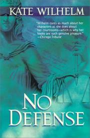 Cover of: No Defense (Barbara Holloway Novels) | Kate Wilhelm