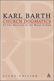 Cover of: Church Dogmatics Study Edition 5