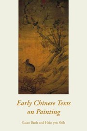 Cover of: Early Chinese Texts On Painting by 