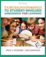 Cover of: An Introduction To Studentinvolved Assessment For Learning