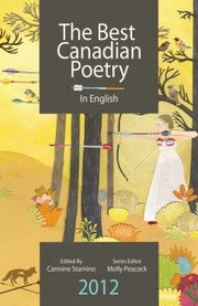 Cover of: The Best Canadian Poetry In English 2012 by 