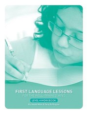 Cover of: First Language Lessons for the WellTrained Mind Level 4