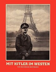 Cover of: Mit Hitler Im Westen Or With Hitler In The West