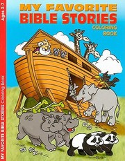 Cover of: My Favorite Bible Stories Coloring Book