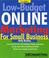 Cover of: Low-Budget Online Marketing (Self-Counsel Press Business)