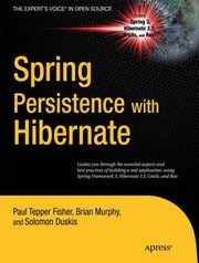 Cover of: Spring Persistence With Hibernate by 